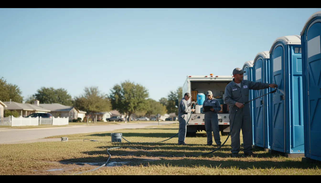 Long-Term Portable Toilet Rental in Saint George, GA near me